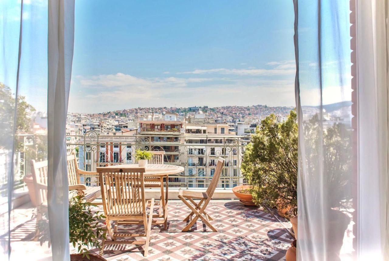 Apartament #Lighthouse Penthouse By Halu! Apts Saloniki Zewnętrze zdjęcie