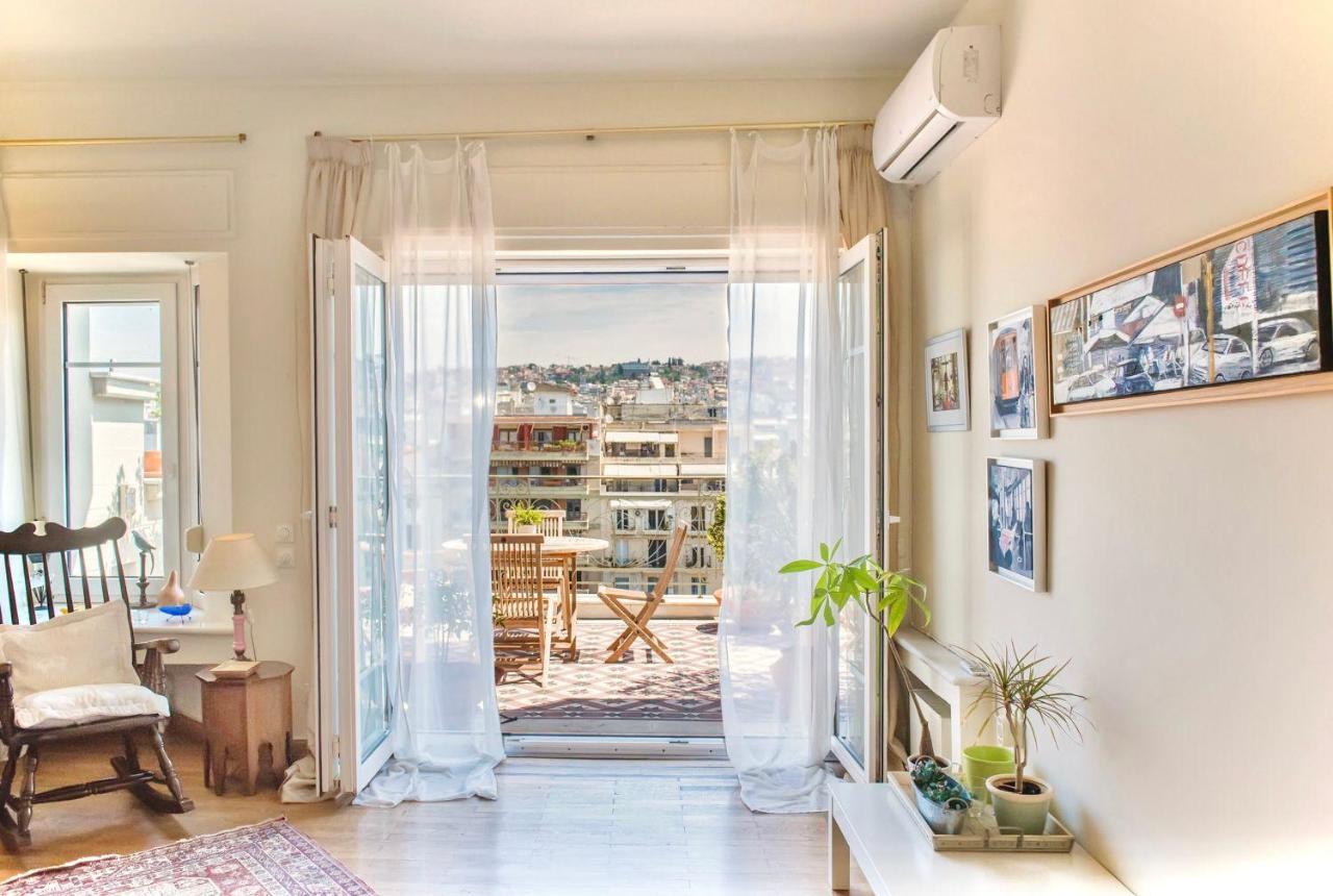 Apartament #Lighthouse Penthouse By Halu! Apts Saloniki Zewnętrze zdjęcie